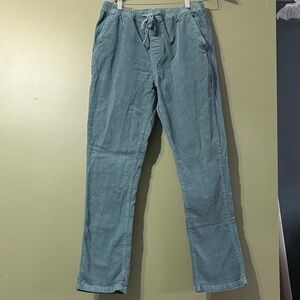 Katin Men's Teal Corduroy Pants
